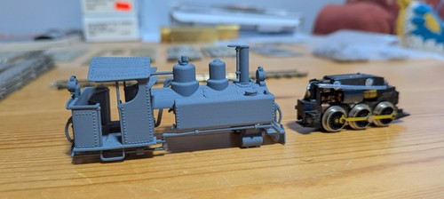 Railways baldwin body shell - cw,